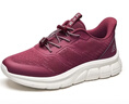 足力健【年货送爸妈】老人鞋中老年轻便休闲散步鞋2431380J 女 酒红 37 实拍图