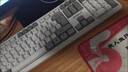 联想生态品牌异能者无线键盘鼠标套装即插即用全尺寸设计防泼溅商务办公台式机/小新适用 灰白色KN360 实拍图
