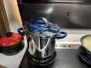 膳魔师高压锅压力锅单手开合安全防爆304不锈钢灶具通用年会礼品送礼 海王星蓝-升级大容量 22cm 7.5L 实拍图