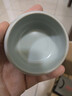 东道汝窑河南非遗 茶杯陶瓷功夫茶具主人杯汝瓷天青色福缘杯礼盒装 2025巳蛇款 实拍图