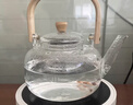 忆壶茶煮茶壶玻璃茶具蒸煮双内胆大容量耐热提梁壶家用泡茶壶茶具 实拍图