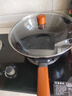 美的（Midea）铁锅炒锅 无涂层精铁炒菜锅煎锅家用燃气灶电磁炉通用礼品 实拍图