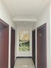 墨派（Mopai）玄关装饰画竖版现代简约走廊过道背景墙壁画入户轻奢挂画免打孔 背靠金山 80*160cm晶瓷+铝合金边框 实拍图