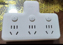 得力（deli）插座转换器 转换插头 品字形扩展插座/插板/排插/插排 一转多插座 分控无线一转三转换插座 LU5002 实拍图