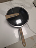 美的（Midea）炒锅不粘锅钛不锈钢炒菜锅煎锅有钛无涂层不粘锅电磁炉通用 实拍图