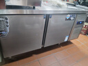 志高（CHIGO）冷藏工作台奶茶店设备全套水吧台不锈钢保鲜平冷操作台冰柜 厨房冰箱商用保鲜工作台 1.5M-0.8M-0.8M双温【-18°|数显】 【不锈钢内层架】店长推荐 实拍图