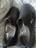 时尚情侣雨鞋四季通用低帮短筒防水鞋防滑厨房工作鞋钓鱼鞋洗车鞋 黑色【85%首选款】 41-42 实拍图