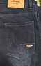 JEEP SPIRIT吉普牛仔裤男秋冬季弹力修身休闲裤新复古回潮裤子 黑色 33 实拍图