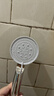 维简增压花洒喷头多功能浴室手持洗澡花洒家用淋浴莲蓬头【银色五档】 实拍图