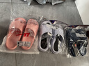 回力静音男士室内户外穿厚底防滑速干洗澡凉拖鞋HL3A23深蓝42-43码 实拍图