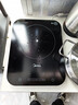 美的（Midea）电磁炉电陶炉 家用大功率 2200W 恒匀火技术 智能定时  火锅炒菜套装微晶面板C22-WH2237 实拍图