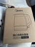 美的（Midea）电水壶热水壶电热水瓶高硼硅玻璃1.7L大容量1800W透明暖水壶自动断电 年货MK-SHJ1722 实拍图