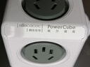 阿乐乐可【红点奖】创意魔方插座/插线板/插排/接线板/拖线板 | 立式桌面扩展固定器 1.5 米带线 办公家用 实拍图