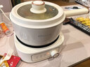 小熊（Bear）电煮锅 分体式电热锅 小电锅 电火锅 电蒸锅 学生宿舍多功能锅 蒸煮煎炒2-3人用 配蒸笼2.5L D25D1 实拍图