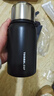 Jidaocook316不锈钢保温杯迷你水杯提绳便携随手杯男女生杯子茶水分离学生 【新品上市】墨岩黑 500ml 【316食品级不锈钢】 实拍图