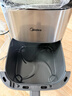美的（Midea）空气炸锅蒸汽炎烤2.0免翻面26新款 0氟陶瓷涂层家用大容量6.5L 可视窗口烤箱蒸烤一体MF-KZC6518 实拍图