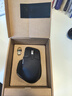 罗技（Logitech）大师系列 MX Master 3S 无线蓝牙鼠标 人体工学 办公 静音鼠标 高端 石墨黑 带无线接收器 实拍图