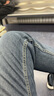 真维斯（Jeanswest）牛仔裤男修身直筒春夏季新款潮流柔软棉弹舒适休闲男士长裤子男 561蓝灰 33 码(2尺6) 实拍图