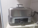 东菱（Donlim）电蒸锅炖蒸一体多功能蒸汽锅双层不锈钢 家用3-4人大容量陶瓷汽锅鸡高温速蒸预约保温蒸箱DL-1005 实拍图