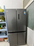 美的冰箱双开门四开门一级能效双变频十字对开门家用电冰箱双循环风冷无霜大容量480wifi智控/531/501 【一级能效】480L-480WSPZM(E) 实拍图
