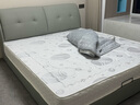 百冠环球床 真皮床卧室双人床现代简约 主卧婚床实木软靠高箱皮床家具 床+三防薰衣草乳胶床垫 框架结构1800mm*2000mm 实拍图