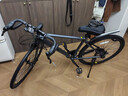 Jeep吉普公路自行车碟刹变速自行车男女学生公路车竞技代步车-RS730 RS730-公路把-高级灰-铝合金 M码（适合身高165-185CM） 24速-休闲运动(基础款) 实拍图