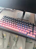 膜爪K820键盘客制化机械键盘三模蓝牙电脑办公游戏电竞专用 黑莓侧刻 绿茵轴 实拍图