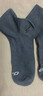 悠途（UTO）户外专业透气速干马拉松跑步袜防滑减震越野袜 三双装 黑色/深灰/藏蓝色-男款 M (39-42) 男 实拍图