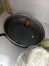 阎铁匠章丘平底锅煎锅无涂层家用铁锅烤肉煎锅牛排锅煎蛋锅老式熟铁28cm 实拍图