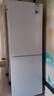 美的（Midea）180L+二门冰箱白色租房小型家用电冰箱风冷无霜两门小冰箱不串味租房不占地以旧换新MR-195WE 实拍图