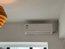 美的空调 大1匹挂机 制冷王同款 新一级能效国家补贴 纯铜管 变频冷暖壁挂式卧室空调 KFR-26GW/N8XA1P 实拍图
