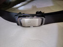 回力皮带男士真皮无牙内穿自动扣腰带男士商务纯中青年潮流牛皮裤腰带 黑色款式一【质保十年用断换新】 实拍图