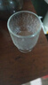 宝石纹玻璃杯INS风高颜值洋酒杯透明家用加厚鸡尾酒调酒啤酒杯子 浮雕高脚杯200ml*1 实拍图