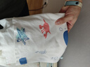 爱贝迪拉 新生婴儿包单产房纯棉襁褓裹布包巾包被四季抱被睡袋95cm单层2条 实拍图