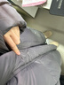 波司登（BOSIDENG）高充绒新款羽绒服女过膝长款90绒泡芙商场同款小富婆遮肉显瘦外套 格雷深灰|8K04-升级色系 S 160/84A充绒量301g 体重约110-120斤（卡码拍小） 实拍图