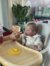 babycare宝宝多功能餐椅一键开合可折叠收纳婴儿吃饭椅子6个月以上 季风灰 实拍图