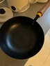 王源吉小铁锅奶锅辅食锅泡面锅雪平锅锤纹锻打精铁锅无涂层一人食小炒锅 实拍图