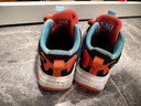 361°童鞋儿童运动鞋四季青少年实战训练耐磨旋钮扣篮球鞋 橙35 实拍图