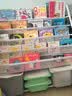 密林书架家用绘本架阅读区移动玩具收纳架落地书柜置物架 90CM五层 实拍图