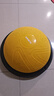 朗威波速球儿童半圆平衡球核心感统训练 柠檬黄-46cm月牙款【推荐3-6岁】 实拍图