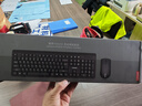 联想（Lenovo）KN210键盘鼠标套装 2.4G无线键鼠套装 全尺寸商务办公  笔记本电脑键盘台式机一体机 黑色 实拍图