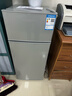 新飞冰箱小型租房用 一级能效冷 藏冷冻两用1-2人家用小冰箱 出租房双门电冰箱办公室两门 26年升级 86A138LS一级能效【高性价比】银 实拍图