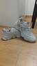 361°男鞋运动鞋男云朵秋冬季加绒复古老爹鞋厚底户外百搭休闲鞋子男款 【透气网纱】浮石色/锌铁灰 43 实拍图