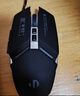 英菲克（INPHIC）W2 鼠标游戏鼠标轻音鼠标鼠标有线CF绝地求生吃鸡LOL 宏定义 经典黑 实拍图