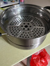 美厨（MAXCOOK）不锈钢蒸锅26cm二层蒸锅汤锅高拱盖感温单底燃气电磁炉通用MCZ972 实拍图