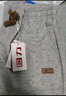 回力休闲裤男冬季加绒加厚裤子男保暖舒适百搭直筒裤男灰色30/L 实拍图