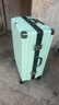 欧遥高颜值铝框行李箱可坐人男女学生潮流大容量拉杆箱加厚密码旅行箱 薄荷绿【铆钉加固铝合金款】 28英寸 【出国托运，结实耐用】 实拍图