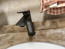 恒洁（HEGII）面盆水龙头 锌合金卫生间浴室洗脸盆龙头冷热水龙头DML932-111-SH 实拍图