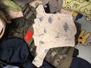 爱贝迪拉新生婴儿半背衣纯棉A类上衣出生宝宝长袖婴儿衣服0-3月护肚衣59码 实拍图