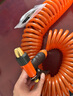 奥瑞驰高压水枪家用洗车神器浇花弹簧伸缩水管套装 H3+接头+10米弹簧管 实拍图